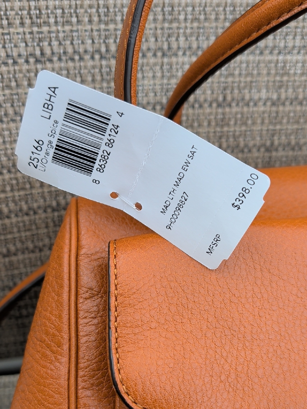 Coach Madison East West Satchel (25166) With Crossbody Strap NWT - Picture 4 of 11